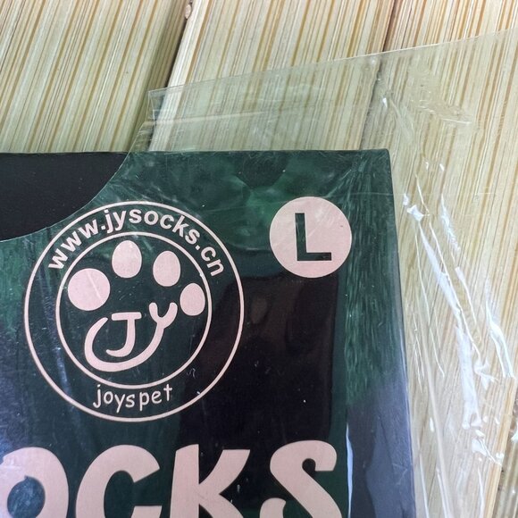 NWT Joyspet 5 Set of 4 pc Dog Socks Sz Large Nonskid Prevent Feet Burn - Picture 8 of 8